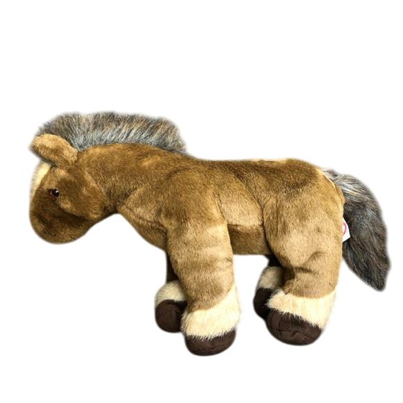 Ty Classic Tornado Horse Plush 13" Clydesdale Vintage 2002 Stuffed Pony Floppy - Picture 8 of 10